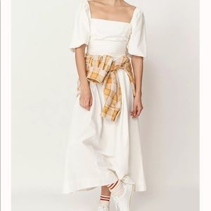 NWT free people ain’t she a beaut midi dress